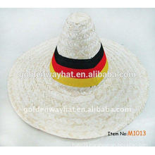 straw hats and mexican sombrero hat for wholesale